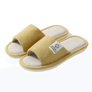 Open Toe Women Slipper Simple Design