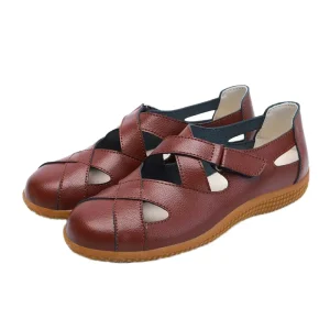 Open Toe Women’s Summer Outdoor Wedges Sandals Casual Style Single Heel Slip On PU Upper Rubber Outsole Soft Bottom Daily