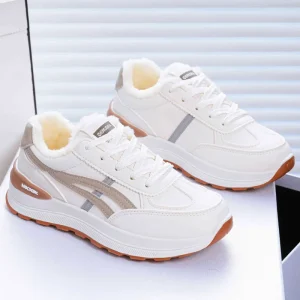 Outdoors Classic Design Shoes Warm Women’s Plush Winter Charming Shoes Trendy Anti Slip Casual Shoes