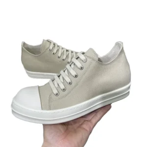 Owens Low Top Satin Design Canvas Women’s Casual Shoes Thick Soled Lace Up Closure Cotton Lining TPU Outsole for Autumn