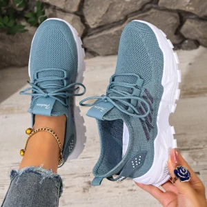 Platform Comfort Classic Women’s Shoes Breathable Lightweight Casual Sneakers for Outdoor Leisure & Travel