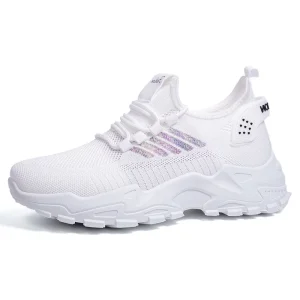 Platform Comfort Classic Women’s Shoes Breathable Lightweight Fabric Sneakers for Outdoor Leisure & Travel