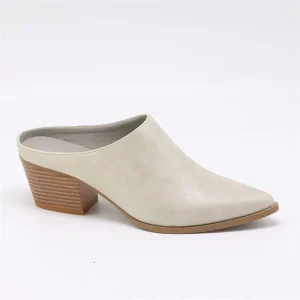 Point Toe Mules Shoes Women Leather Women Shoes High Heel Mules Women Mules Shoes Big Size