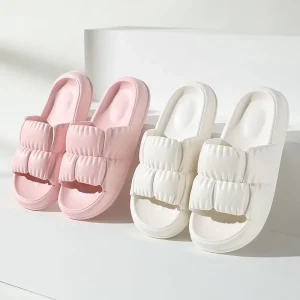 Premium EVA Ladies Slippers Summer Indoor Outdoor Women Girls Thick Bottom Non slip Home Sandals Slippers