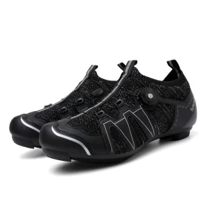 Professional Outdoor Sport Cycling Shoes for Mountain Road Lock Bike Ride Rubber Sole Men’s Women’s Breathable Gears