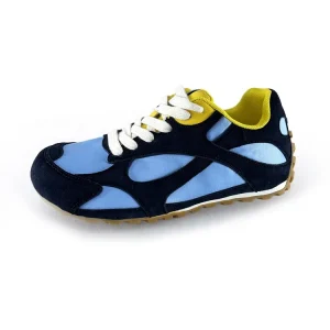Retro German Training Sneakers Women’s Spring New Collection Lightweight Color Blocked Matte Leather Casual