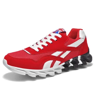 Road Running Minimal Shoes Men’s Women’s Sneakers Jogger Jogging Fabric Mesh Athletic Low-top Lace up Sport Breathable Spring