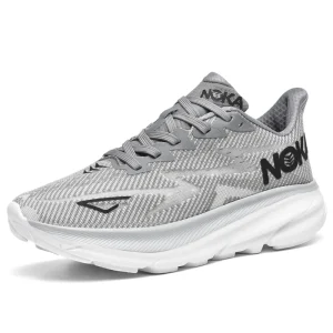 Road Running Minimal Shoes Men’s Women’s Sneakers Jogger Jogging Platform Stretch Fabric Mesh Athletic Low Top Lace Up
