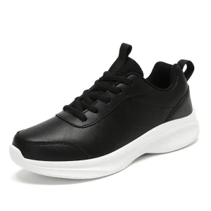 Road Running Shoes Men’s Women’s Sneakers Track Trail Running Minimal Microfiber Leather Athletic Low-top Lace up Light-weight