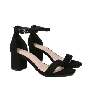 Round Head Thick Heel Chunky Heel Women’s Wedding Outdoor Anti-Slippery Rubber Sandals