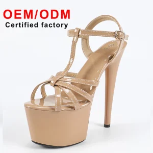 Sexy New Model Shoes Super High Heels 17CM Stiletto Waterproof Platform Sandals Women’s Wedding Shoes Brand Shoes for Women