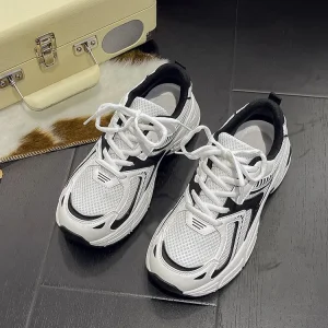Shoes For Women Thick Sole Height Increasing Casual Running Shoes Sneakers
