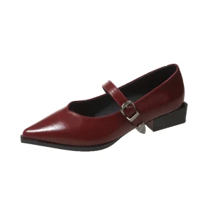 Shoes Heels Flat Dress Shoes Pointed Toe for Women Work Shoes Flats