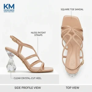 Shoes for Men and Women Woman Shoes New Style Shoes Women Clear Heels Dress Designer Women’s Shoes Sandals