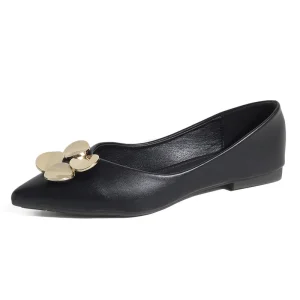 Shoes for Women New Styles Office V mouth Shining Rhinestone Casual Step on the Heel Loafers Women’s Flats Mules Espadrilles