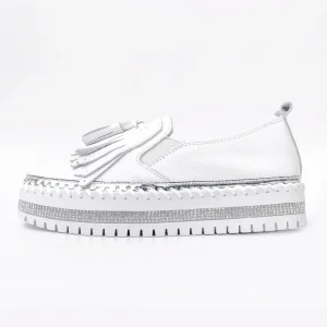 Shoes for Women Office Weave Casual Step on the Heel Loafers Tassels Simple Half Drag Women’s Flats Mules