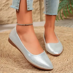 Single Shoe Women’s Summer New Soft Sole Plus Size Professional Casual Single Shoe