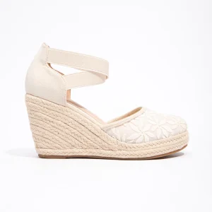 Size 36-41 Women’s Wedge Heel Sandals with Simple Woven Hemp Rope and Large Wedge Heel Thick Soled Women’s Shoes