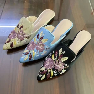 Slip on Pointed Toe Casual Comfort Flat Loafers Women’s Casual Shoes for Office Ladies