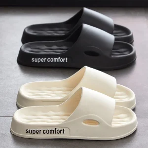 Slippers Men’s Summer Eva Women’s Loafers Hotel Bathroom Massage Non-Slip Home Thick-Soled Indoor and Outdoor