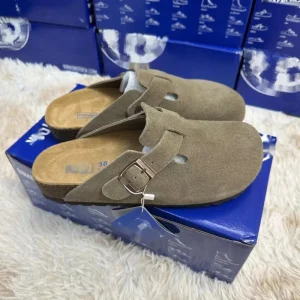 Soft Foot Bed Luxury Sandals Clogs Orthopedic Cork Slippers Inspired Factory Direct Cow Suede Light Weight Premium