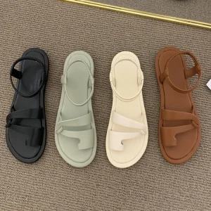 Special Design High Quality Ankle Strap Women Sandals Casual Shoes