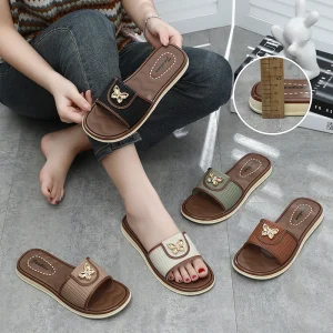 Special Design Widely Used Beach Slippers Female House Slippers Footwear Outdoor Sandals for Ladies