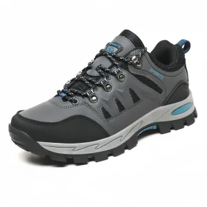 Sporty Fashion Trend Waterproof Mesh Outdoor Climbing Mountain Boots Durable Men’s Women’s Anti-Slip Shoes for