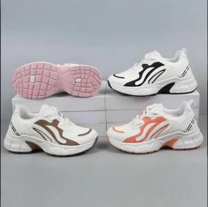 Spring Autumn New Fashion Korean Street Torre Women’s Casual Sneakers Breathable Height Increasing Thick Sole EVA Cushioned