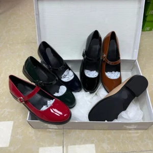 Spring New Flat Loafers British Style Versatile and Comfortable Casual Single Shoes Women’s Flat Shoes