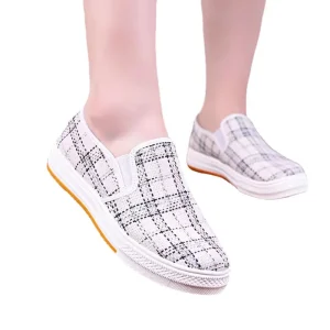 Spring and Summer Student Sneakers Casual Cloth Designer New Women’s Casual Flat Shoes