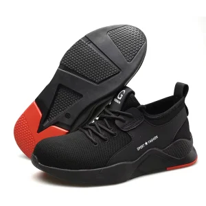 Steel Toe Shoes Kevlar Fiber Safety Shoes Men’s and Women’s Breathable and Durable Steel Toe Work Shoes Large 36 48