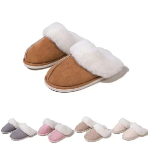 Stock Home Slippers with Spring Close Toe Indoor Casual Slides for Women Non Slip Design