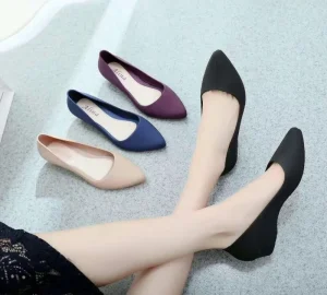 Stock Women’s High Heels PU Sandals Ankle Strap Heeled Shoes for Spring Summer Office Career Light Feature with Toe Design
