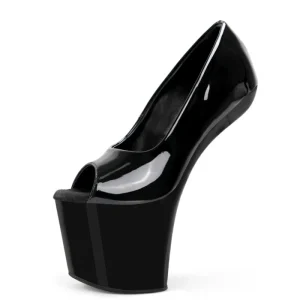 Striptease Pole Dancing Drag Dancing Erotic Gothic Style Fetish Rootless High Heels Women’s Shoes for Bed Party Prom Pop ups