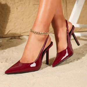 Stylish Women’s Anti Slip Summer Square Toe Pointed Toe Sandals Fashionable Platform Heeled Slip On for Autumn Outdoors