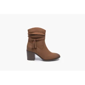 Stylish and Comfortable Women’s Suede Ankle Boots with Zip Closure Tassel for Spring Autumn Winter