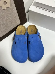 Suitable for Both Men and Women’s Summer Sandals Soft Wooden Sole Clogs Boken Style