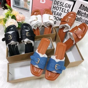 Summer African Fashion Trend Open Toe Flat Sandals and Outdoor for Slippers for Women