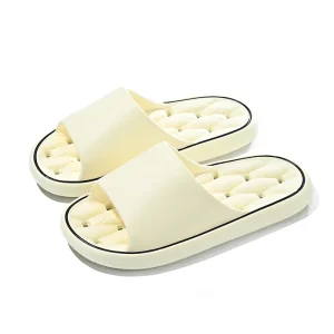 Summer Bathroom Slippers Non Slip Men’s and Women’s Hotel Bathing EVA Sandals Indoor and Outdoor Slippers