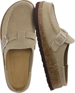 Summer Breathable Cork Mules Womens Slip On Open Back Clogs Lightweight Soft Cushion Casual Beach Daily Walking Shoes