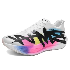 Summer Breathable Professional Carbon Plate Large Size Running Shoes Speed and Shock Absorption High Quality Plate Sports Shoes