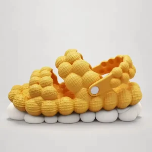 Summer Candy Women’s Men’s Slippers Bubble Skeleton Slides Slippers Anti Collision Massage Unisex Fashion EVA Clogs Shoes