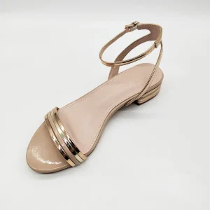 Summer Chunky Heel Open Toe Strappy Middle Heel Fashion Lace up Ankle Strap Square High Heels Women’s Elegant Sandals