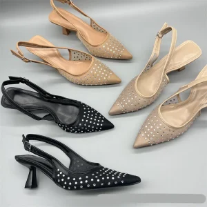 Summer Collection Women’s High Heels Large Fashionable New Sandals Fine Heeled Sandals Sexy Outdoor Banquet High Heeled Sandals
