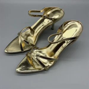 Summer Collection Women’s High Heels Large Fashionable New Sandals Fine Heeled Slippers Sexy Outdoor Banquet High Heeled Sandals