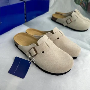Summer Comfortable Women’s and Men’s Sandals Popular Designer Brand Genuine Leather Berken Shoes in Stock
