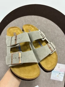 Summer Custom Mule Shoes Women’s Genuine Leather Clog Slipper Luxury Leather Slippers Outdoor Flats