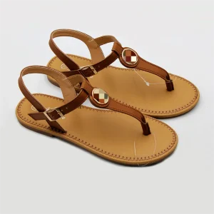 Summer Elegant Sandales Pour Femmes Leisure Pintoe Flats Outdoor Non slip Handmade Ladies Shoes Sandwich Women’s Sandals