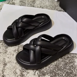Summer Fashion Trend Women’s for Thick Bottom Anti Slip Cushioning Casual Sandals